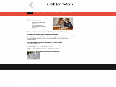 klinik-for-motorik.dk snapshot