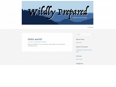 wildlyprepared.com snapshot