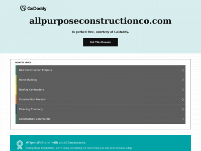 allpurposeconstructionco.com snapshot