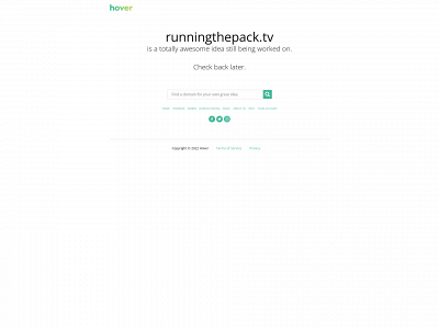 runningthepack.tv snapshot