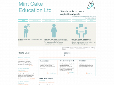 mintcake.education snapshot