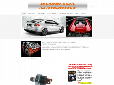 panoramaautomotive.net snapshot