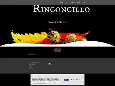 restauranterinconcillo.com snapshot