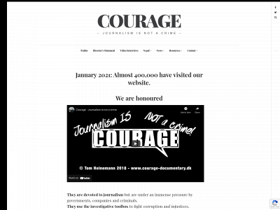 courage-documentary.dk snapshot