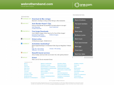 webrothersband.com snapshot