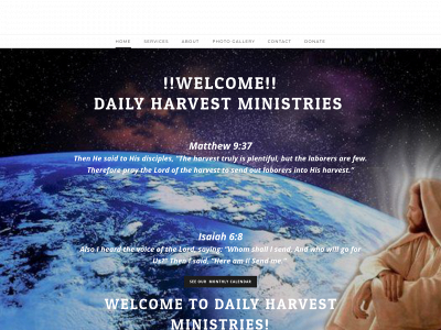 dailyharvestministries.com snapshot