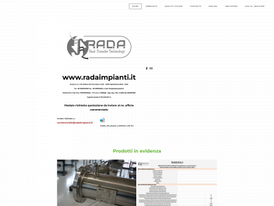 www.radaimpianti.net snapshot