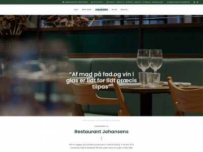 restaurantjohansens.dk snapshot