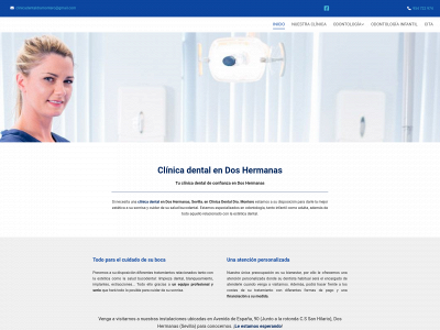 www.clinicadentaldramontero.es snapshot