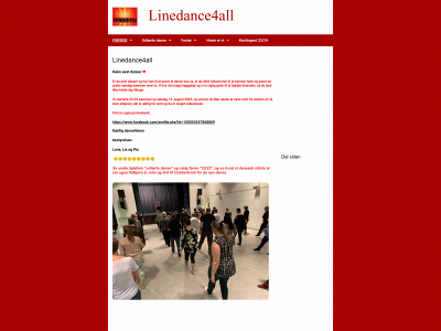 linedance4all.dk snapshot