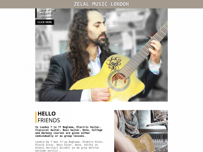 zelalmusic.co.uk snapshot