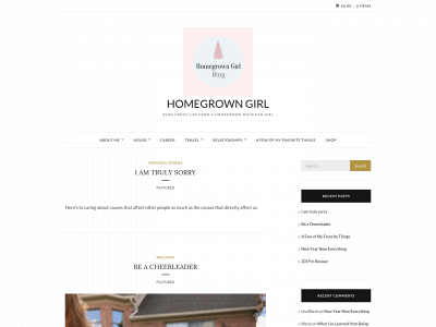 homegrowngirl.blog snapshot
