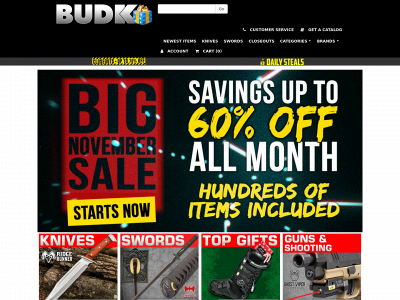 budk.com snapshot