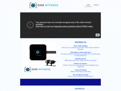 onewitness.co.uk snapshot