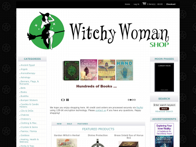 witchywomanshop.com snapshot