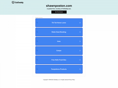 shawnposton.com snapshot