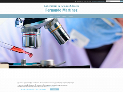 www.laboratoriosfernandomartinez.es snapshot