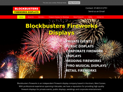 blockbustersfireworksdisplays.co.uk snapshot