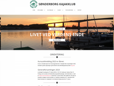 sonderborgkajakklub.dk snapshot