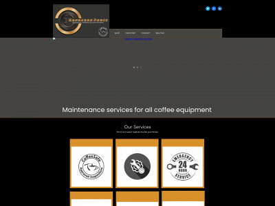 espressoforce.co.uk snapshot
