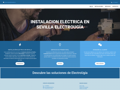 www.electrougia.es snapshot