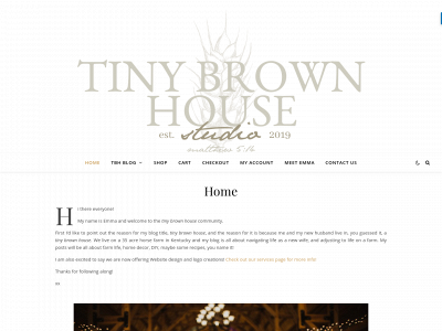 tinybrownhouse.com snapshot