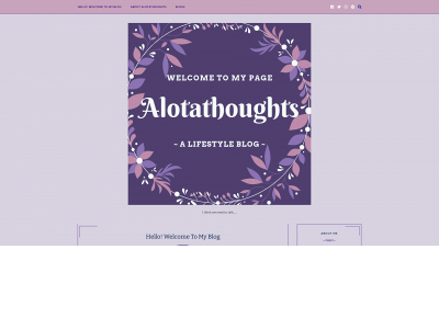 alotathoughts.com snapshot