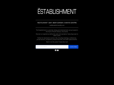 establishmentfiji.com snapshot
