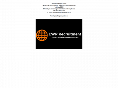 ewprecruitment.co.uk snapshot