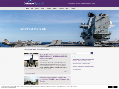 defencesynergia.co.uk snapshot