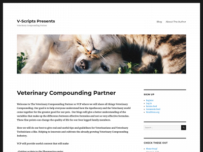 veterinarycompoundingpartner.com snapshot