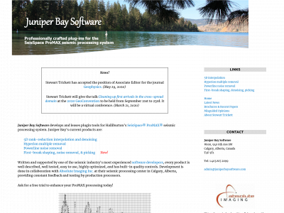 juniperbaysoftware.com snapshot