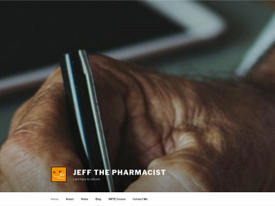 jeffpharmacist.com snapshot