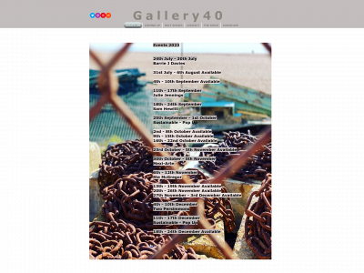 gallery40.co.uk snapshot