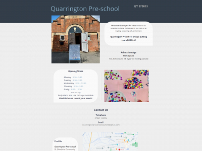 quarringtonpre-school.co.uk snapshot
