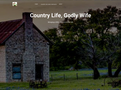 countrylifegodlywife.com snapshot