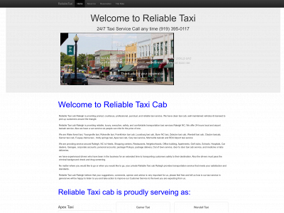 reliable-taxicab.com snapshot