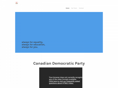 cademocraticparty.weebly.com snapshot