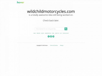 wildchildmotorcycles.com snapshot