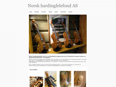 norskhardingfelefond.no snapshot