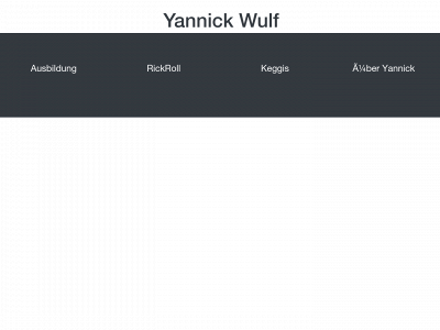 yannickwulf.ch snapshot