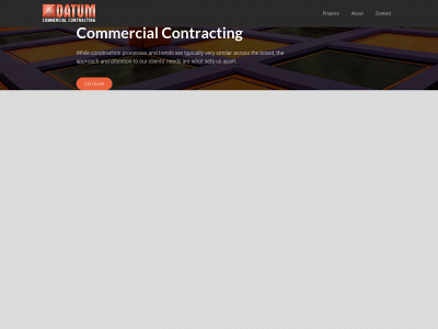 datumcontracting.com snapshot