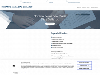 www.notariadelaflorida.es snapshot