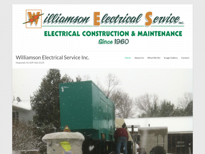 williamsonelectricalservice.com snapshot