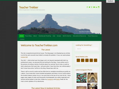 teachertrekker.com snapshot