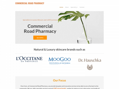 commercialroadpharmacy.weebly.com snapshot