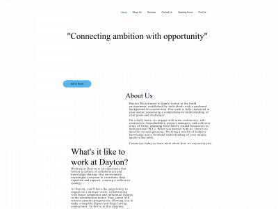 daytonrecruitment.com snapshot