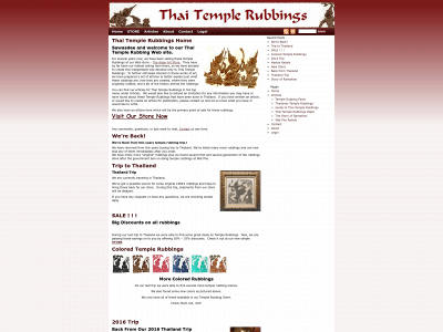 thaitemplerubbings.com snapshot