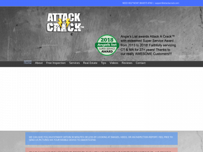attackacrack.com snapshot