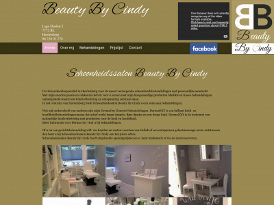 beautybycindy.nl snapshot